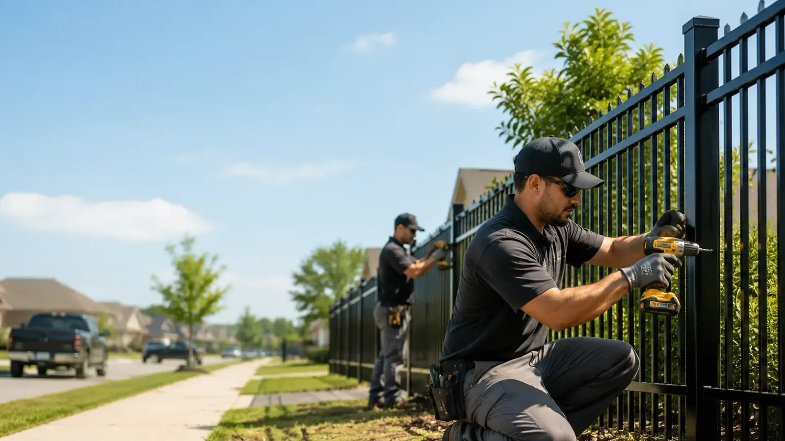 Metal Fence Installation in Stratford, TX
